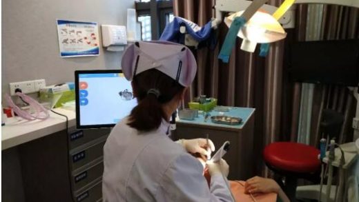 dentistry cad cam oral scanner by dentist